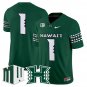 Team Jersey #1 Hawai'i Rainbow Warriors 2025 Vapor Stitched Green