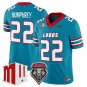 Scottre Humphrey Jersey #22 New Mexico Lobos 2025 Vapor Limited Turquoise