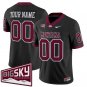Custom Montana Grizzlies Jersey Name, Number 2025 Vapor Stitched Black