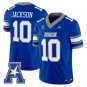 Quinton Jackson Jersey #10 Rice Owls 2025 Vapor Limited Stitched Light Blue