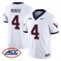 Chandler Morris Jersey #4 Virginia Cavaliers 1995 Throwbacks Stitched White