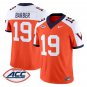 Rond&Atilde;&copy; Barber Jersey #19 Virginia Cavaliers 1995 Throwbacks Stitched Orange Alter