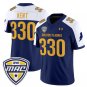 Kent Jersey #330 Kent State Golden Flashes 2025 Limited Stitched Navy Alter