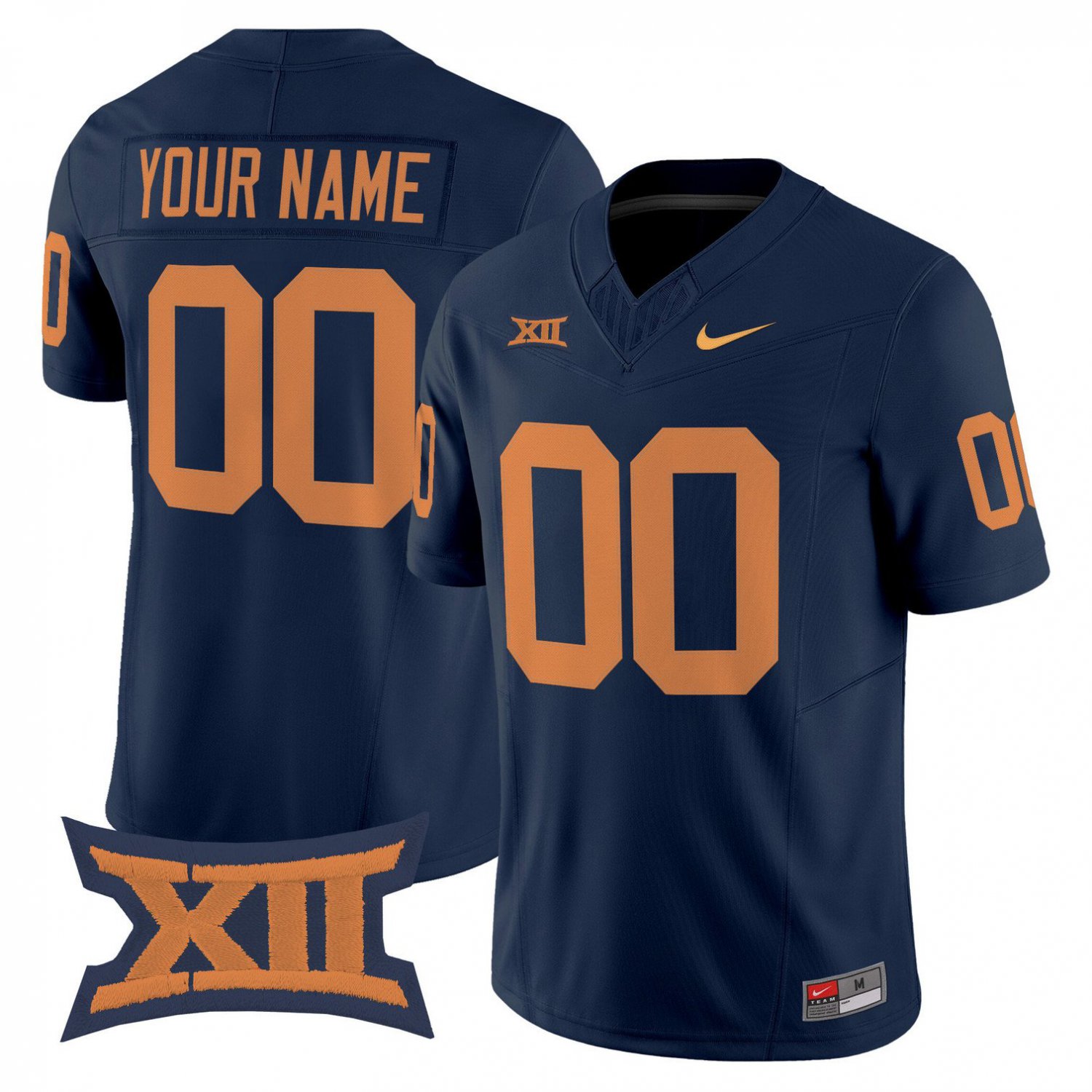 Custom West Virginia Mountaineers Jersey 1965 Throwback Vapor Limited Stitched