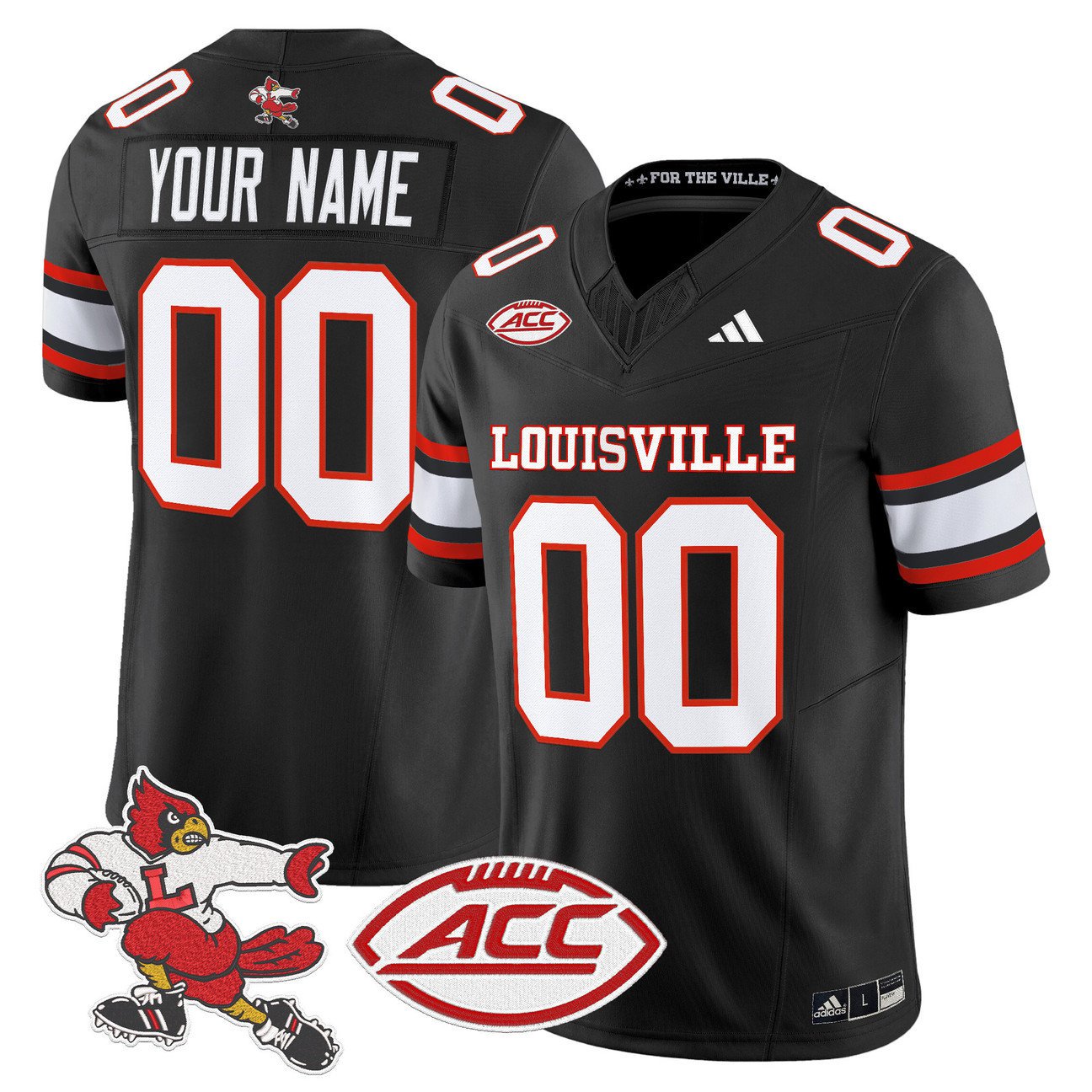 Custom Louisville Cardinals Jersey Name, Number 2025 Vapor Stitched 1980 Throwback