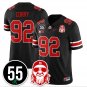 Caden Curry Jersey #92 Ohio State Buckeyes Nick Mangold Patch Stitched Black