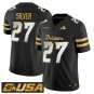 Jo Silver Jersey #27 Delaware Blue Hens 2025 Gold Vapor Stitched Black Limited