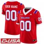 Custom Louisiana Tech Bulldogs Jersey 2025 Vapor Limited Stitched Red