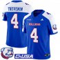 Clay Thevenin Jersey #4 Louisiana Tech Bulldogs 2025 Limited Stitched Royal Alter