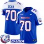 Fred Dean Jersey #70 Louisiana Tech Bulldogs 2025 Limited Stitched Royal ALter