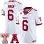 Evan Simon Jersey #6 Temple Owls 2025 Vapor Limited Stitched White