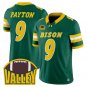 Cole Payton Jersey #9 North Dakota State Bison 2025 Limited Stitched Green