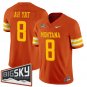 Keali'i Ah Yat Jersey #8 Montana Grizzlies 1995 Throwback Stitched Orange