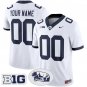 Custom Penn State Jersey 2025 Throwback Vapor Limited Stitched White