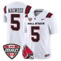 Qian Magwood Jersey #5 Ball State Cardinals 2025 Limited Stitched White