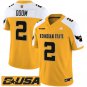 Amari Odom Jersey #2 Kennesaw State Owls 2025 Vapor Limited Stitched Gold Alter