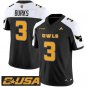 Chandler Burks Jersey #3 Kennesaw State Owls 2025 Vapor Stitched Black Alter
