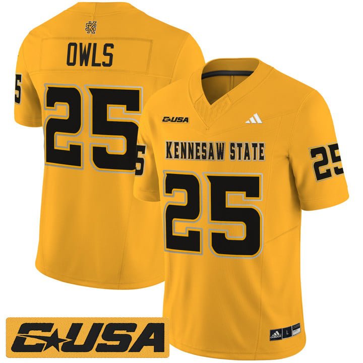 Kennesaw Jersey #770 Kennesaw State Owls 2025 Vapor Stitched White