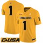 Team Jersey #1 Kennesaw State Owls 2025 Vapor Limited Stitched Gold