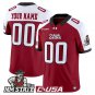 Custom New Mexico State Aggies Jersey 2025 Vapor Limited Stitched Crimson Alter