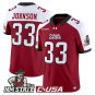 Charley Johnson Jersey #33 New Mexico State Aggies 2025 Vapor Stitched Crimson Alter