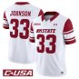 Charley Johnson Jersey #33 New Mexico State Aggies 2025 Vapor Stitched White