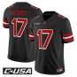Matthew Henry Jersey #17 Western Kentucky Hilltoppers 2025 Stitched Black