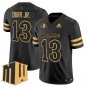 Chris Durr Jr Jersey #13 Wyoming Cowboys 2025 Gold Vapor Stitched Black Gold