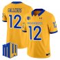 Chon Gallegos Jersey #12 San Jos&Atilde;&copy; State Spartans 2025 Limited Stitched Gold