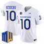 Danny Scudero Jersey #10 San Jos&Atilde;&copy; State Spartans 2025 Limited Stitched White