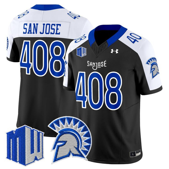 San Jose Jersey #408 San José State Spartans 2025 Limited Stitched Black Alter