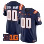 Custom Illinois Fighting Illini Jersey 2025 Vapor Limited Stitched Navy