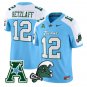 Jake Retzlaff Jersey #12 Tulane Green Wave 2025 Vapor Limited Stitched Blue Alter