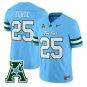 Matt Forte Jersey #25 Tulane Green Wave 2025 Vapor Limited Stitched Blue