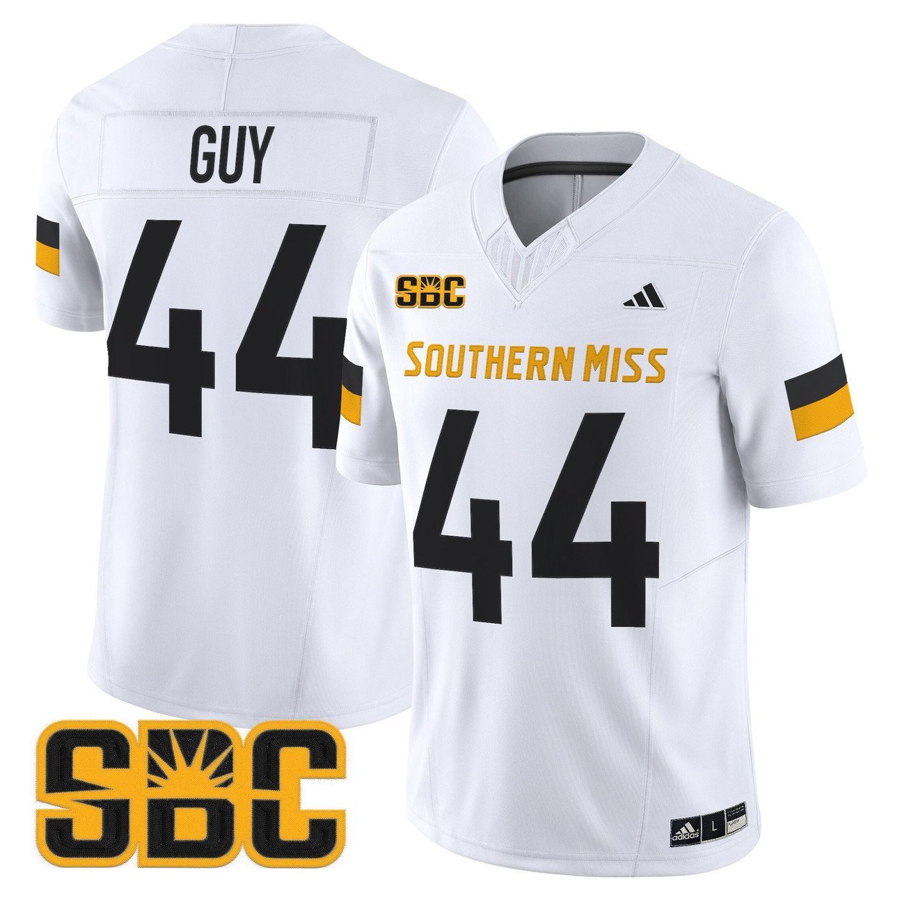 Ray Guy Jersey #44 Southern Miss Golden Eagles 2025 Vapor Stitched White