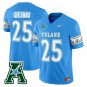 Matt Forte Jersey #25 Tulane Green Wave 2025 City Edition Stitched Blue