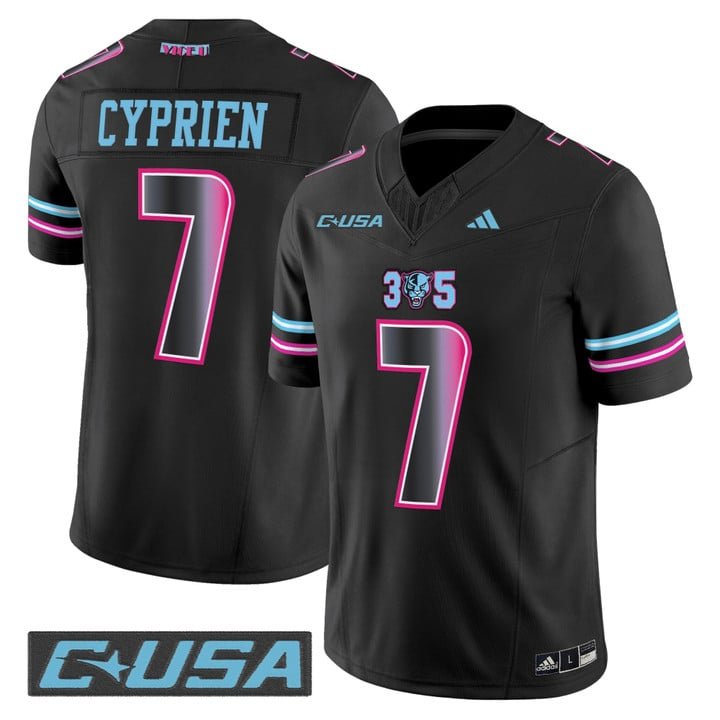 Johnathan Cyprien Jersey #7 Florida International Panthers 2025 Stitched Vice U