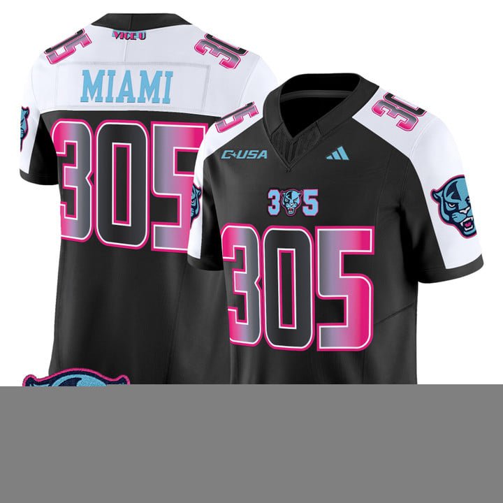 Miami Jersey #305 Florida International Panthers 2025 Stitched Vice Alter