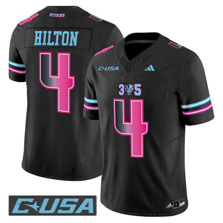 T.Y. Hilton Jersey #4 Florida International Panthers 2025 Stitched Vice U