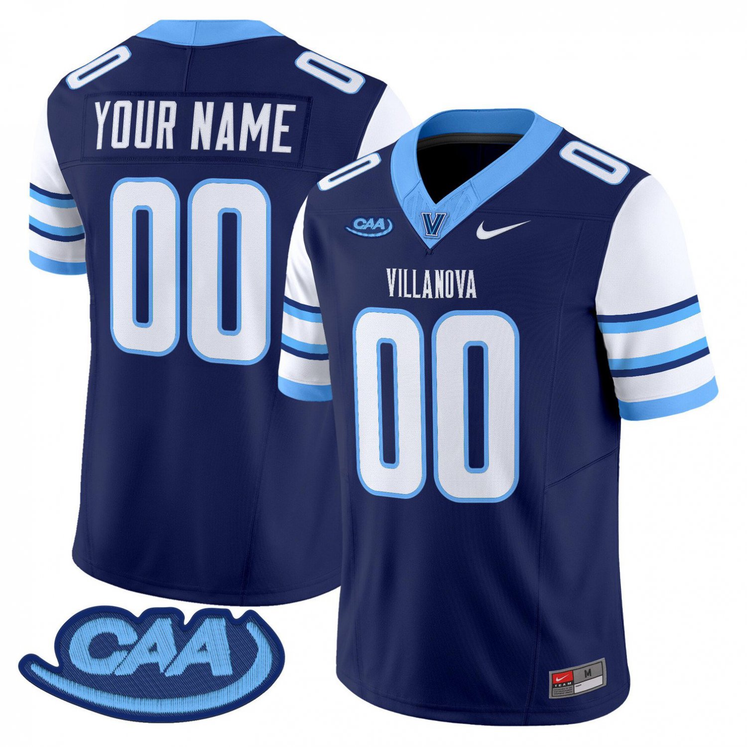 Custom Villanova Wildcats Jersey Name, Number 2025 Vapor Limited Stitched Navy