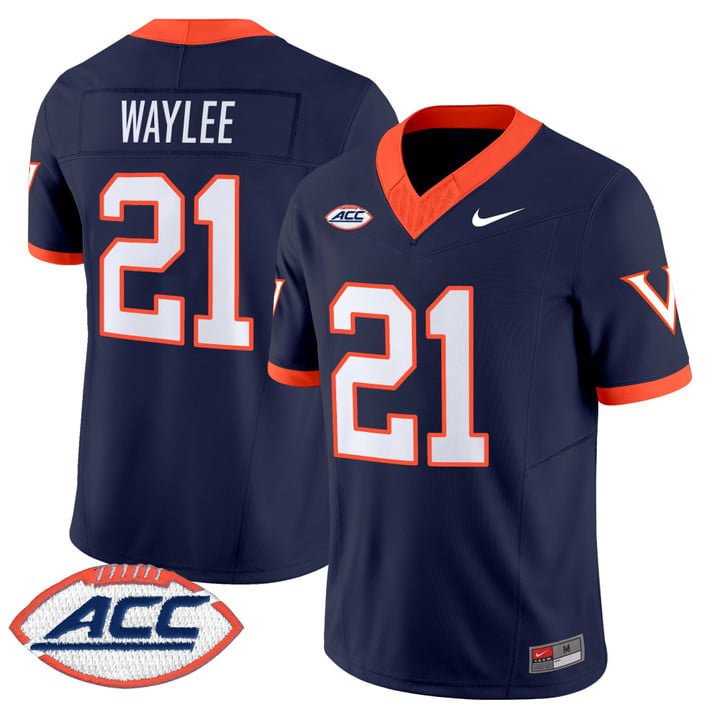 Harrison Waylee Jersey #21 Virginia Cavaliers 2025 Vapor Stitched 1995 Throwback