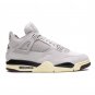A Ma Maniere x Air Jordan 4 Fossil Stone Shoes Sneakers