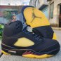 A Ma Mani&Atilde;&copy;re x AJ 5 BlackBurgundy Crush