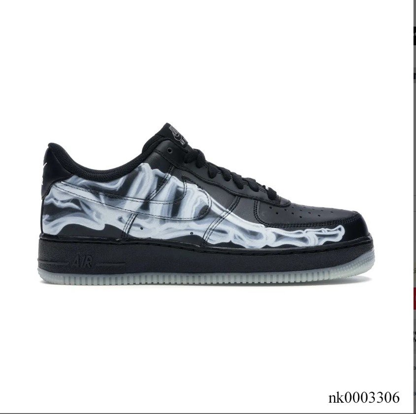 Air Force 1 Low Black Skeleton Halloween (2019) Shoes Sneakers