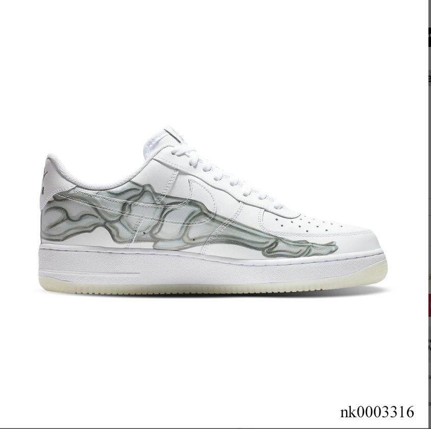 Air Force 1 Low Skeleton Halloween Shoes Sneakers