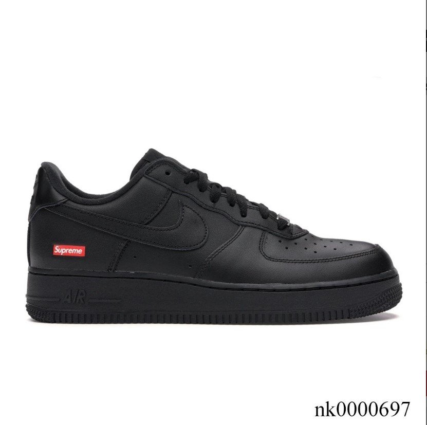 Air Force 1 Low Supreme Black Shoes Sneakers