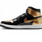 Air Jordan 1 High Gold Toe Shoes Sneakers