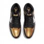 Air Jordan 1 High Gold Toe Shoes Sneakers