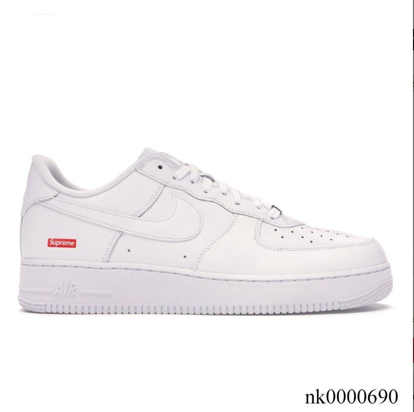 Air Force 1 Low Supreme White Shoes Sneakers