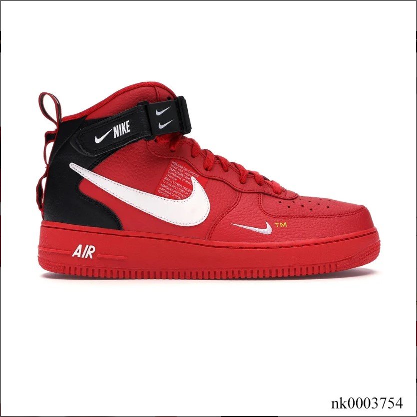 Air Force 1 Mid Utility University Red Shoes Sneakers